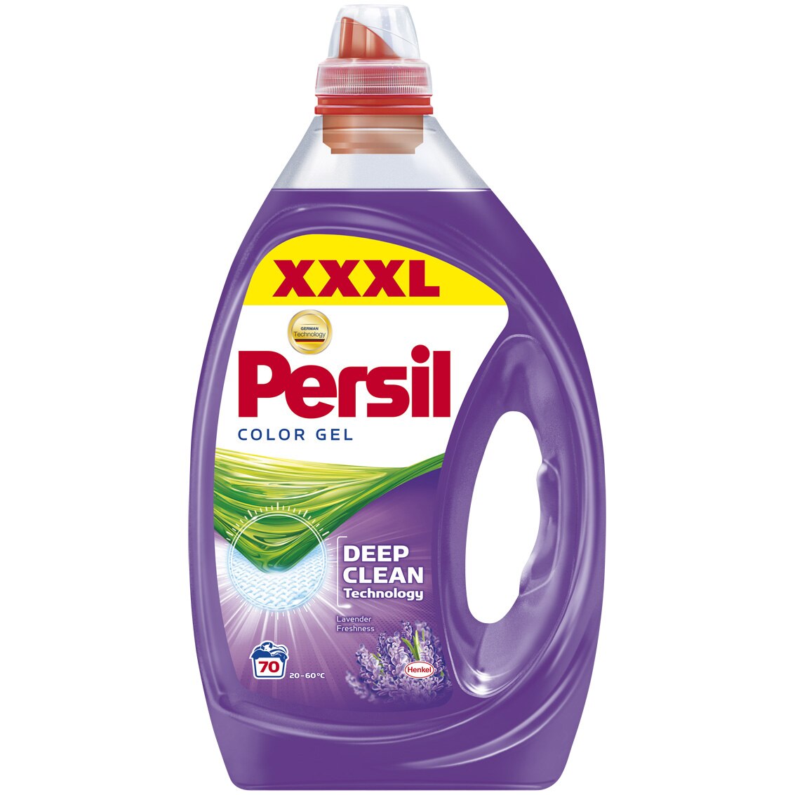 Detergent lichid Persil Color Gel Lavender, 70 spalari, 3.5l